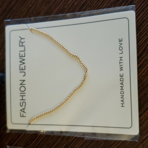 Ava Riley 14K Gold Plated Layering Necklaces with Heart Pendant - Picture 4 of 6